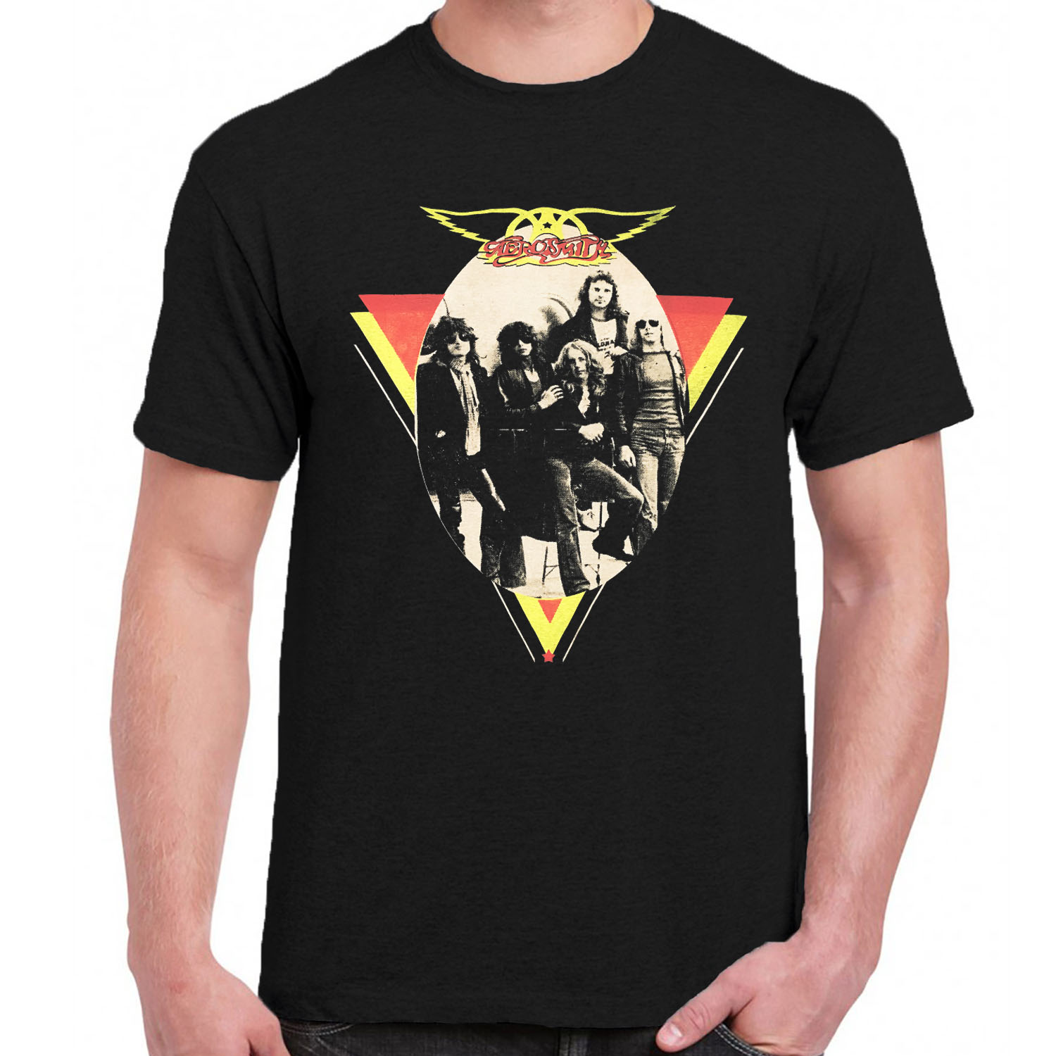 excitation festspil Den fremmede Aerosmith t-shirt Bad Boys from Boston -
