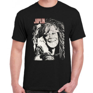1 A 049 Janis Joplin 60s t shirt rock band metal retro punk vintage concert tshirts tour shirt rock t shirts for men rocker classic cotton design handmade logo new