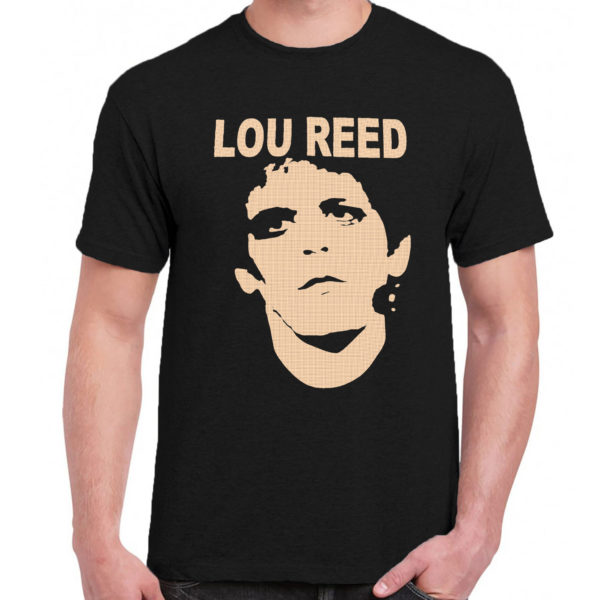 1 A 083 Lou Reed rock n roll animal t shirt rock band metal retro punk vintage concert tshirts tour shirt rock t shirts for men rocker classic cotton design handmade logo new