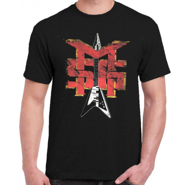 1 A 097 Michael Schenker Group MSG t shirt rock band metal retro punk vintage concert tshirts tour shirt rock t shirts for men rocker classic cotton design handmade logo new