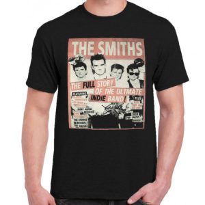 1 A 113 The Smiths t shirt rock band metal retro punk vintage concert tshirts tour shirt rock t shirts for men rocker classic cotton design handmade logo new