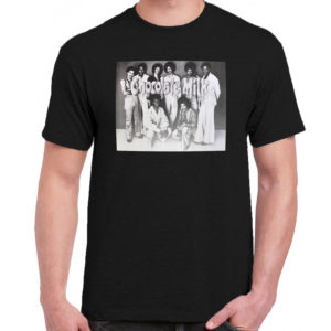 1 A 310 Chocolate Milk 1976 t shirt Jazz blues soul disco funk band retro vintage concert tshirts tour shirt t shirts for men classic cotton design handmade logo new