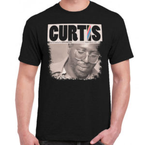 1 A 321 Curtis Mayfield 1970 t shirt Jazz blues soul disco funk band retro vintage concert tshirts tour shirt t shirts for men classic cotton design handmade logo new