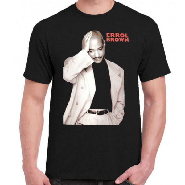 1 A 341 Errol Brown leader of hot chocolate t shirt Jazz blues soul disco funk band retro vintage concert tshirts tour shirt t shirts for men classic cotton design handmade logo new