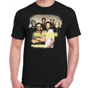 1 A 412 Kool and The Gang t shirt Hip Hop band retro vintage concert tshirts tour shirt t shirts for men classic cotton design handmade logo new