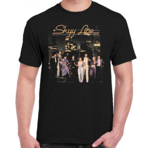 1 A 468 Skyy t shirt Jazz blues soul disco funk band retro vintage concert tshirts tour shirt t shirts for men classic cotton design handmade logo new