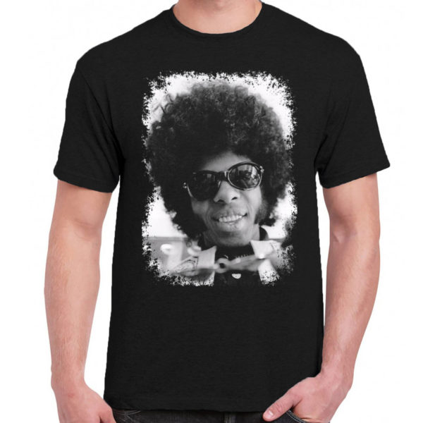 1 A 471 Sly Stone t shirt Jazz blues soul disco funk band retro vintage concert tshirts tour shirt t shirts for men classic cotton design handmade logo new