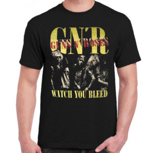 1 A 041 Guns N Roses t shirt rock band metal retro punk vintage concert tshirts tour shirt rock t shirts for men rocker classic cotton design handmade logo new