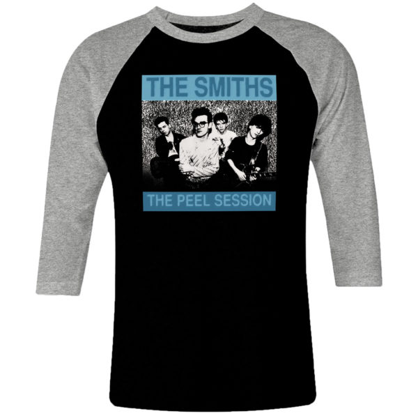 1 I 013 The Smiths the peel sessions raglan t shirt 3 4 sleeve rock band metal retro punk vintage concert cotton design handmade logo new