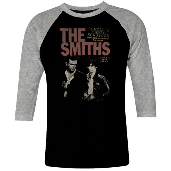 1 I 022 The Smiths raglan t shirt 3 4 sleeve rock band metal retro punk vintage concert cotton design handmade logo new