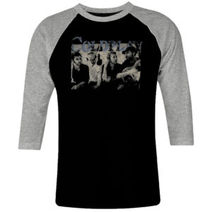 1 I 131 Coldplay raglan t shirt 3 4 sleeve rock band metal retro punk vintage concert cotton design handmade logo new
