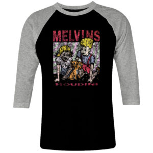 1 I 163 Melvins Houdini album raglan t shirt 3 4 sleeve rock band metal retro punk vintage concert cotton design handmade logo new