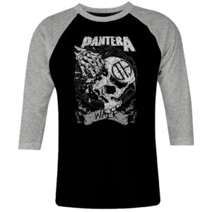 1 I 180 Pantera Walk raglan t shirt 3 4 sleeve rock band metal retro punk vintage concert cotton design handmade logo new