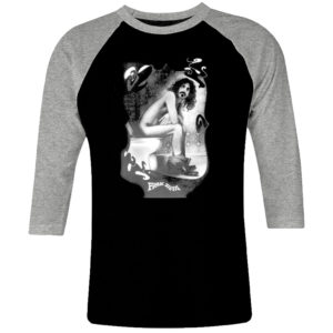 1 I 204 Frank Zappa raglan t shirt 3 4 sleeve rock band metal retro punk vintage concert cotton design handmade logo new