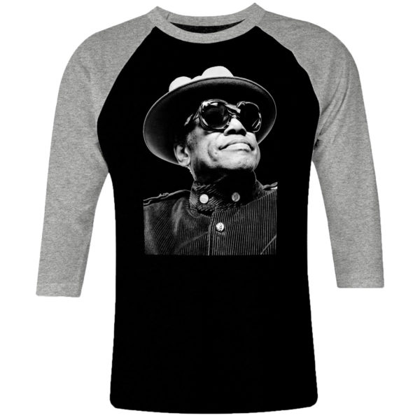 1 I 295 Bobby Womack RnB Soul raglan t shirt 3 4 sleeve rock band metal retro punk vintage concert cotton design handmade logo new