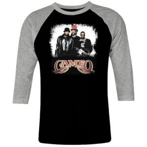 1 I 305 CAMEO raglan t shirt 3 4 sleeve rock band metal retro punk vintage concert cotton design handmade logo new