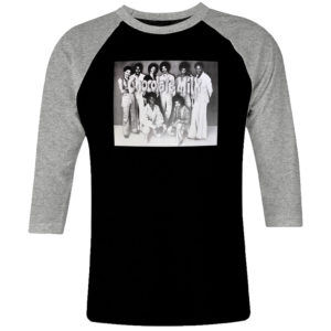 1 I 310 Chocolate Milk 1976 raglan t shirt 3 4 sleeve rock band metal retro punk vintage concert cotton design handmade logo new