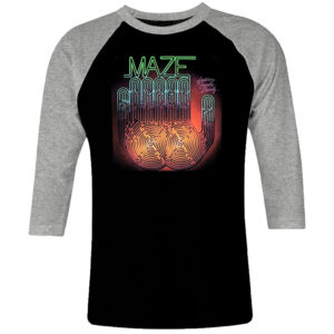 1 I 409 Maze feat. Frankie Beverly 1977 raglan t shirt 3 4 sleeve rock band metal retro punk vintage concert cotton design handmade logo new