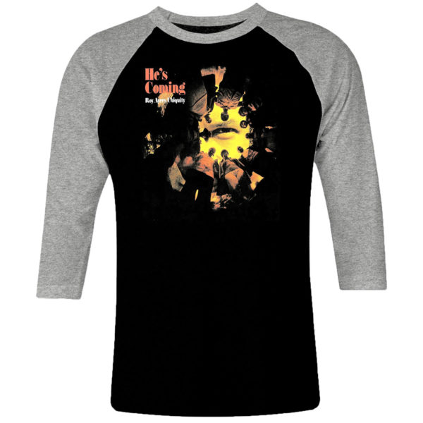 1 I 449 Roy Ayers He 1972 raglan t shirt 3 4 sleeve rock band metal retro punk vintage concert cotton design handmade logo new