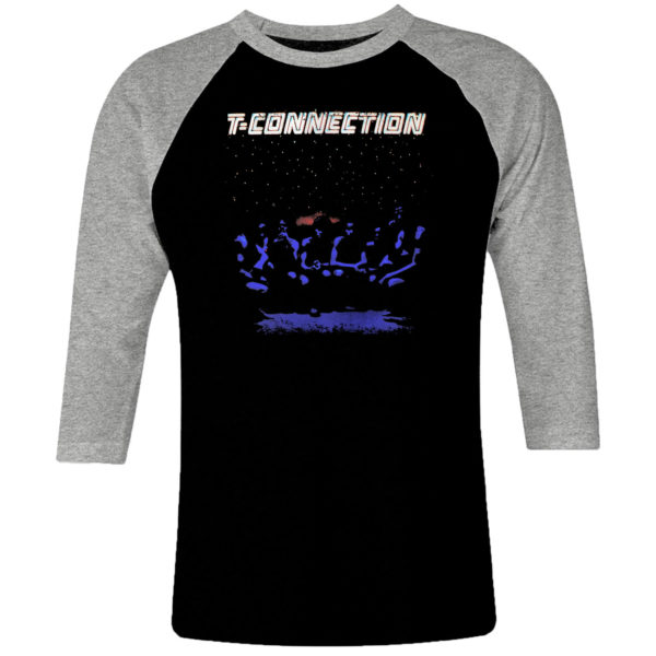 1 I 481 T Connection raglan t shirt 3 4 sleeve rock band metal retro punk vintage concert cotton design handmade logo new