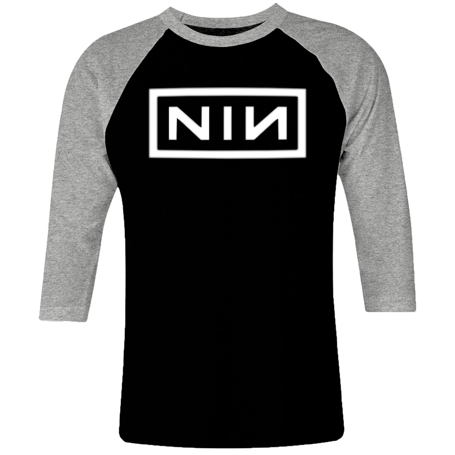 Nine inch Nails raglan 3/4 sleeve t-shirt -