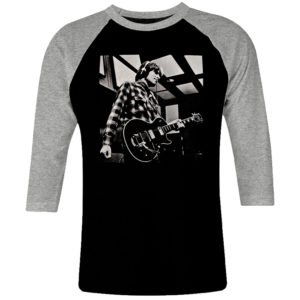 1CP I 250 John Fogerty raglan t shirt 3 4 sleeve rock band metal retro punk vintage concert cotton design handmade logo new