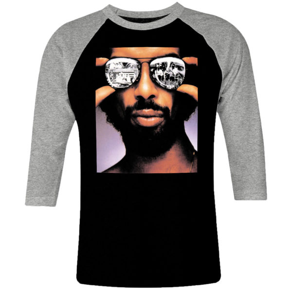 1CP I 256 Gil Scott Heron raglan t shirt 3 4 sleeve retro vintage tshirts shirt t shirts for men classic cotton design handmade logo new