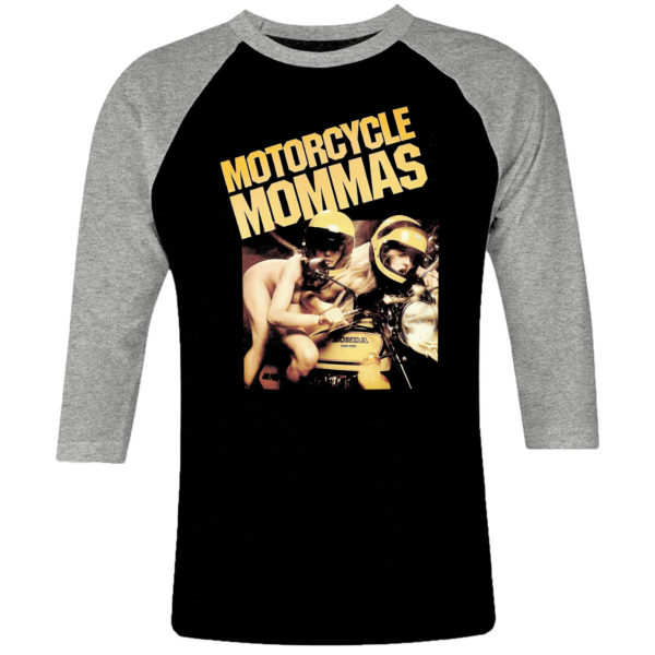 1CP I 285 Motorcycles Mommas raglan t shirt 3 4 sleeve retro vintage tshirts shirt t shirts for men classic cotton design handmade logo new