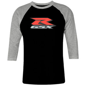 1CP I 325 GSXR raglan t shirt 3 4 sleeve retro vintage tshirts shirt t shirts for men classic cotton design handmade logo new