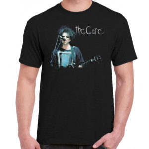 1CP A 040 THE CURE Robert Smith t shirt rock band metal retro punk vintage concert tshirts tour shirt rock for men classic cotton logo gift quality new