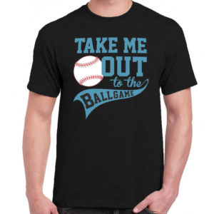 1CP A 043 Take Me Out to the Ball Game t shirt retro vintage tshirts shirt t shirts for men classic cotton design handmade logo new