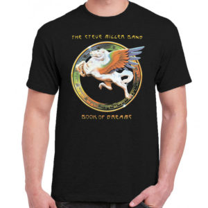 1CP A 046 Steve Miller Band Book of Dreams 1977 t shirt rock band metal retro punk vintage concert tshirts tour shirt rock for men classic cotton logo gift quality new