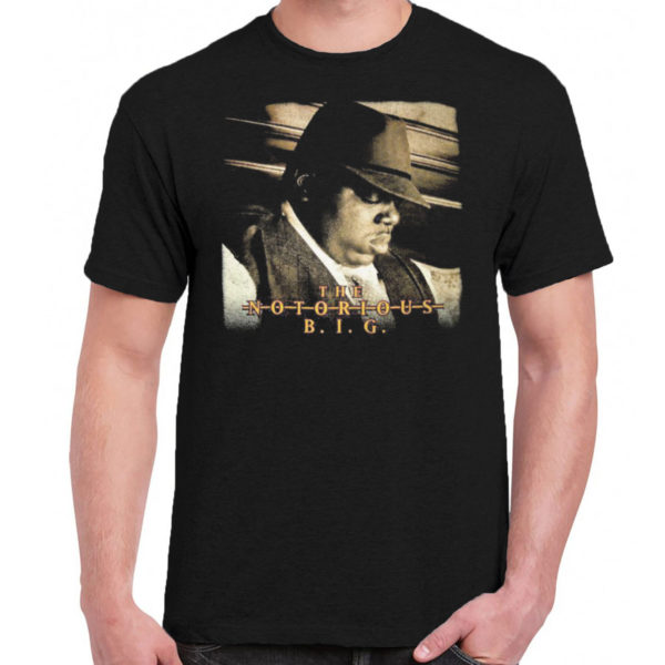 1CP A 051 The Notorious BIG Biggie Smalls Wallace t shirt retro vintage tshirts shirt t shirts for men classic cotton design handmade logo new