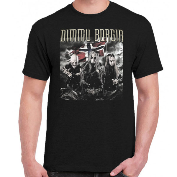 1CP A 103 DIMMU BORGIR 2012 t shirt rock band metal retro punk vintage concert tshirts tour shirt rock for men classic cotton logo gift quality new