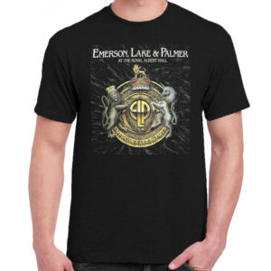 1CP A 105 EMERSON LAKE and PALMER ELP band t shirt rock band metal retro punk vintage concert tshirts tour shirt rock for men classic cotton logo gift quality new