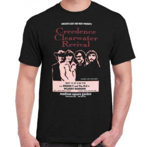 1CP A 146 Creedence Clearwater Revival t shirt rock band metal retro punk vintage concert tshirts tour shirt rock for men classic cotton logo gift quality new