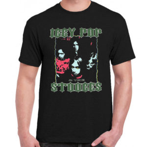 1CP A 149 Iggy Pop and The Stooges t shirt rock band metal retro punk vintage concert tshirts tour shirt rock for men classic cotton logo gift quality new