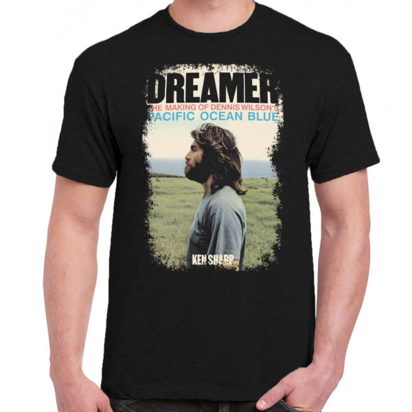 1CP A 182 DREAMER dennis wilson pacific ocean blue t shirt rock band metal retro punk vintage concert tshirts tour shirt rock for men classic cotton logo gift quality new