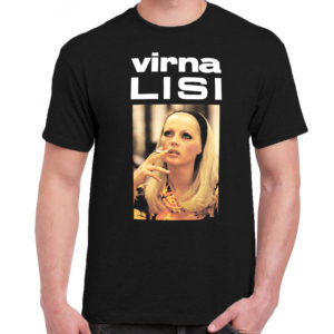 1CP A 187 Virna Lisy t shirt retro vintage tshirts shirt t shirts for men classic cotton design handmade logo new