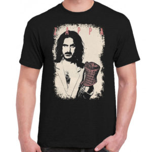 1CP A 216 Frank Zappa them or us t shirt rock band metal retro punk vintage concert tshirts tour shirt rock for men classic cotton logo gift quality new