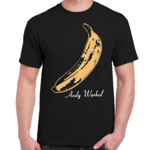 1CP A 248 Andy Warhol Banana Velvet Underground t shirt retro vintage tshirts shirt t shirts for men classic cotton design handmade logo new