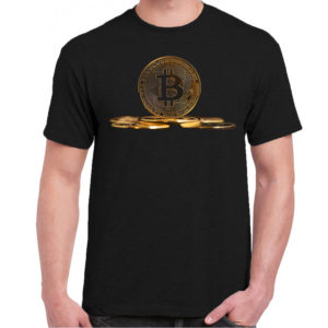 1CP A 354 Bitcoin cryptocurrency t shirt retro vintage tshirts shirt t shirts for men classic cotton design handmade logo new