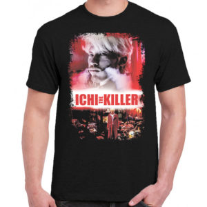 6 A 027 Ichi The Killer t shirt cult movie film serie retro vintage tshirts shirt t shirts for men cotton design handmade logo new