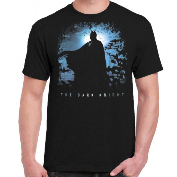 6 A 047 The Dark Knight Christian Bale Heath Ledger t shirt cult movie film serie retro vintage tshirts shirt t shirts for men cotton design handmade logo new