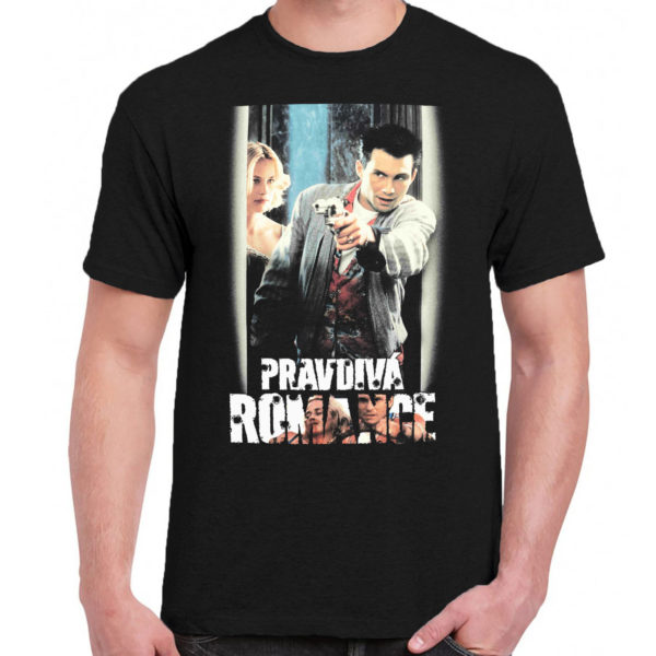 6 A 075 Pravdiva Romance t shirt cult movie film serie retro vintage tshirts shirt t shirts for men cotton design handmade logo new