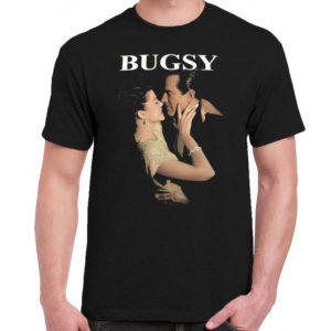 6 A 095 Bugsy Warren Beatty James Toback Harvey Keitel t shirt cult movie film serie retro vintage tshirts shirt t shirts for men cotton design handmade logo new