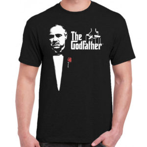 6 A 166 The Godfather 1972 Al Pacino Marlon Brando t shirt cult movie film serie retro vintage tshirts shirt t shirts for men cotton design handmade logo new