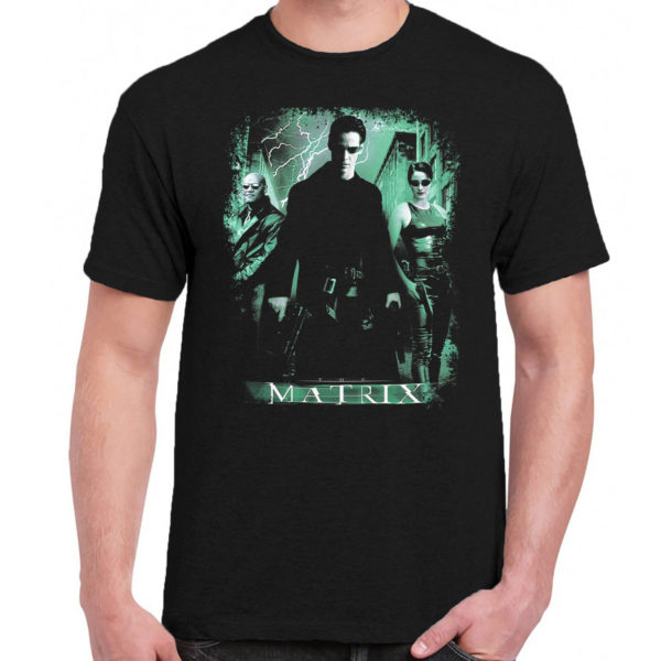 6 A 180 Matrix Keanu Reeves t shirt cult movie film serie retro vintage tshirts shirt t shirts for men cotton design handmade logo new