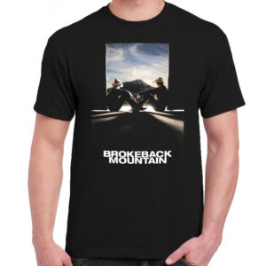 6 A 182 Brokeback Mountain Ang Lee t shirt cult movie film serie retro vintage tshirts shirt t shirts for men cotton design handmade logo new