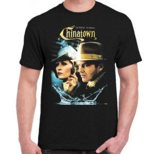 6 A 201 Chinatown Roman Polanski Jack Nicholson t shirt cult movie film serie retro vintage tshirts shirt t shirts for men cotton design handmade logo new